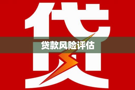 峡江贷款风险评估