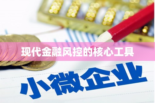 峡江现代金融风控的核心工具