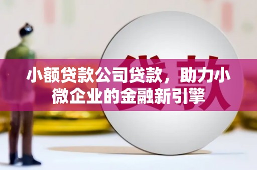 峡江小额贷款公司贷款，助力小微企业的金融新引擎