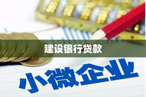 峡江建设银行贷款