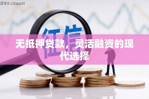 峡江无抵押贷款，灵活融资的现代选择