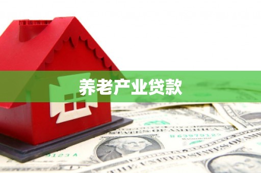 峡江养老产业贷款