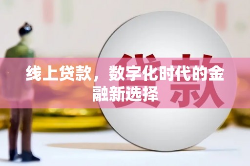 峡江线上贷款，数字化时代的金融新选择