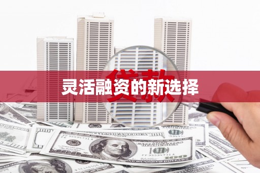 峡江灵活融资的新选择
